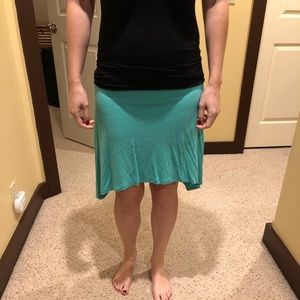 Turquoise Gap Skirt XS
